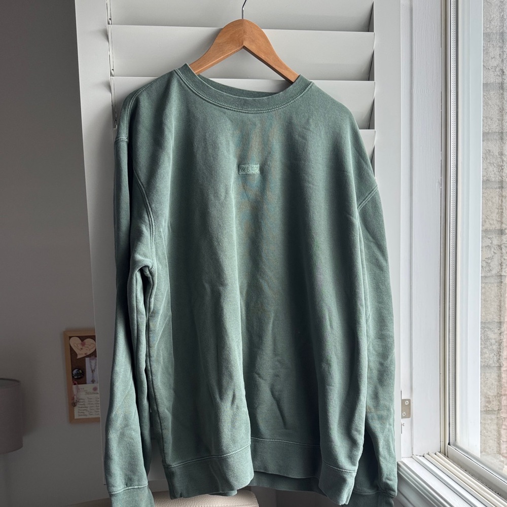 Men's Washed Sage Crewneck Sweatshirt